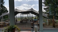 View from the restaurant