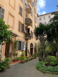 Interior courtyard
