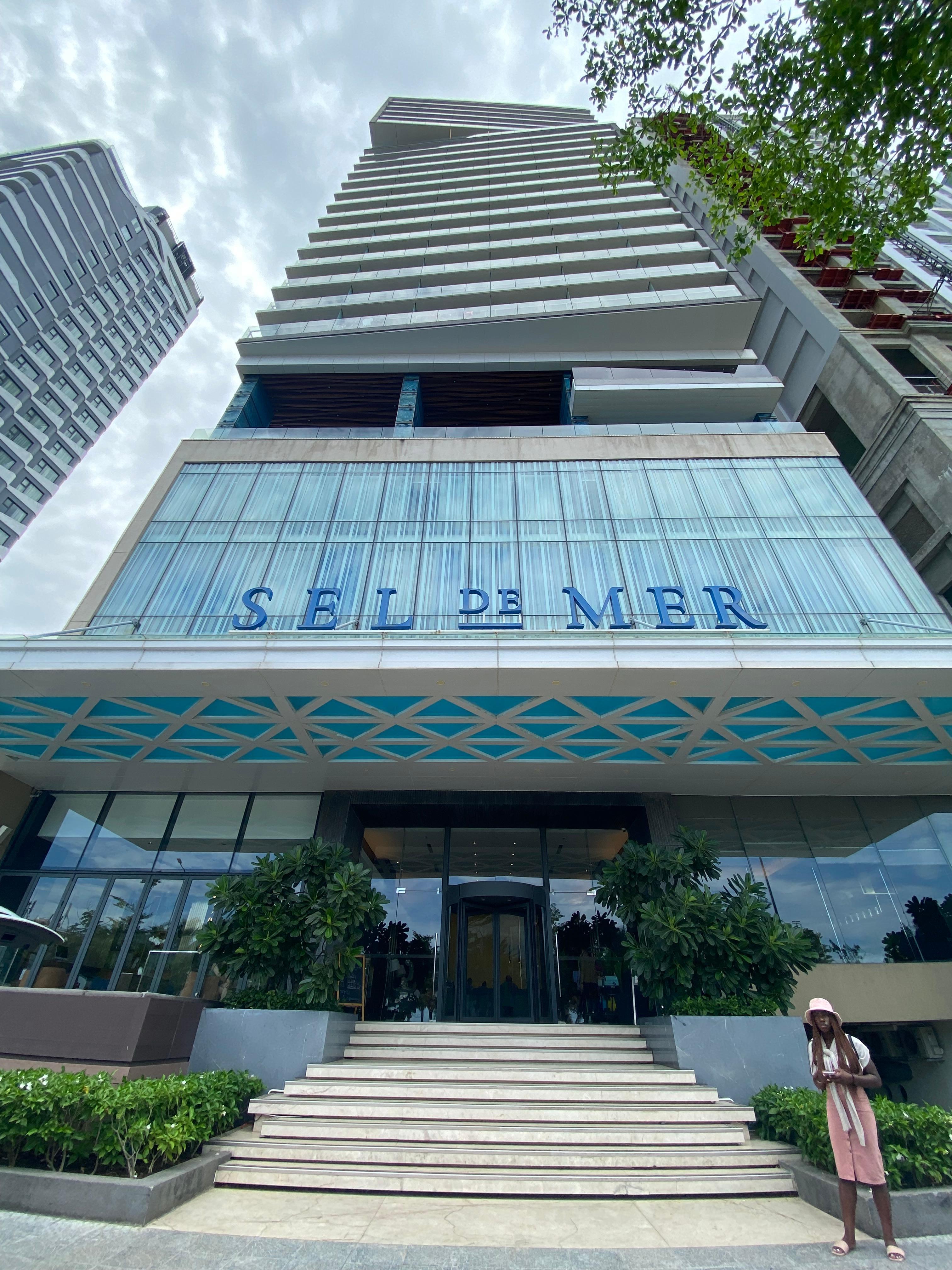 Hotel facade.