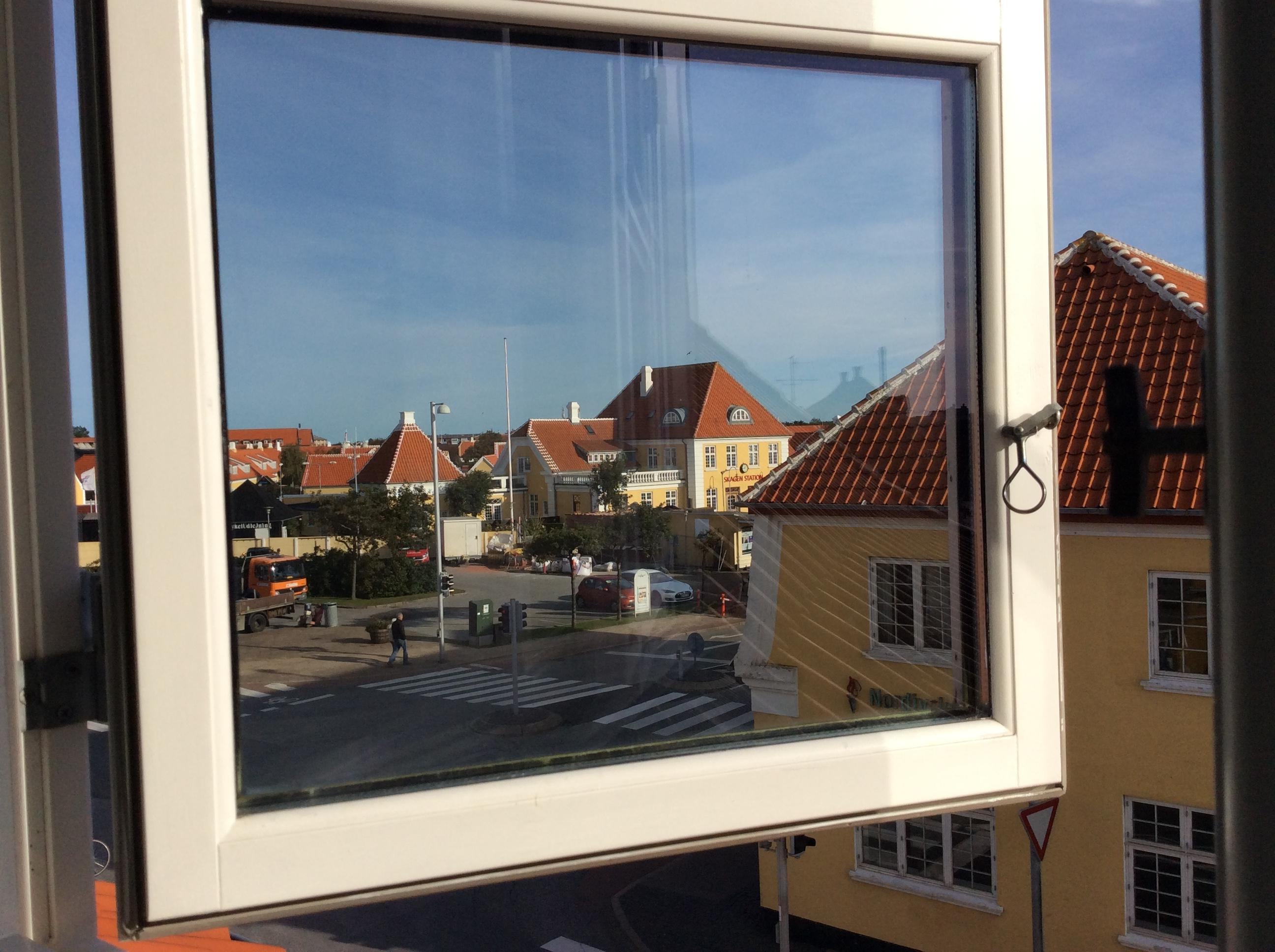 God morgen Skagen, utsikt fra rommet