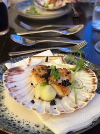 Duisdale Restaurant Scallops