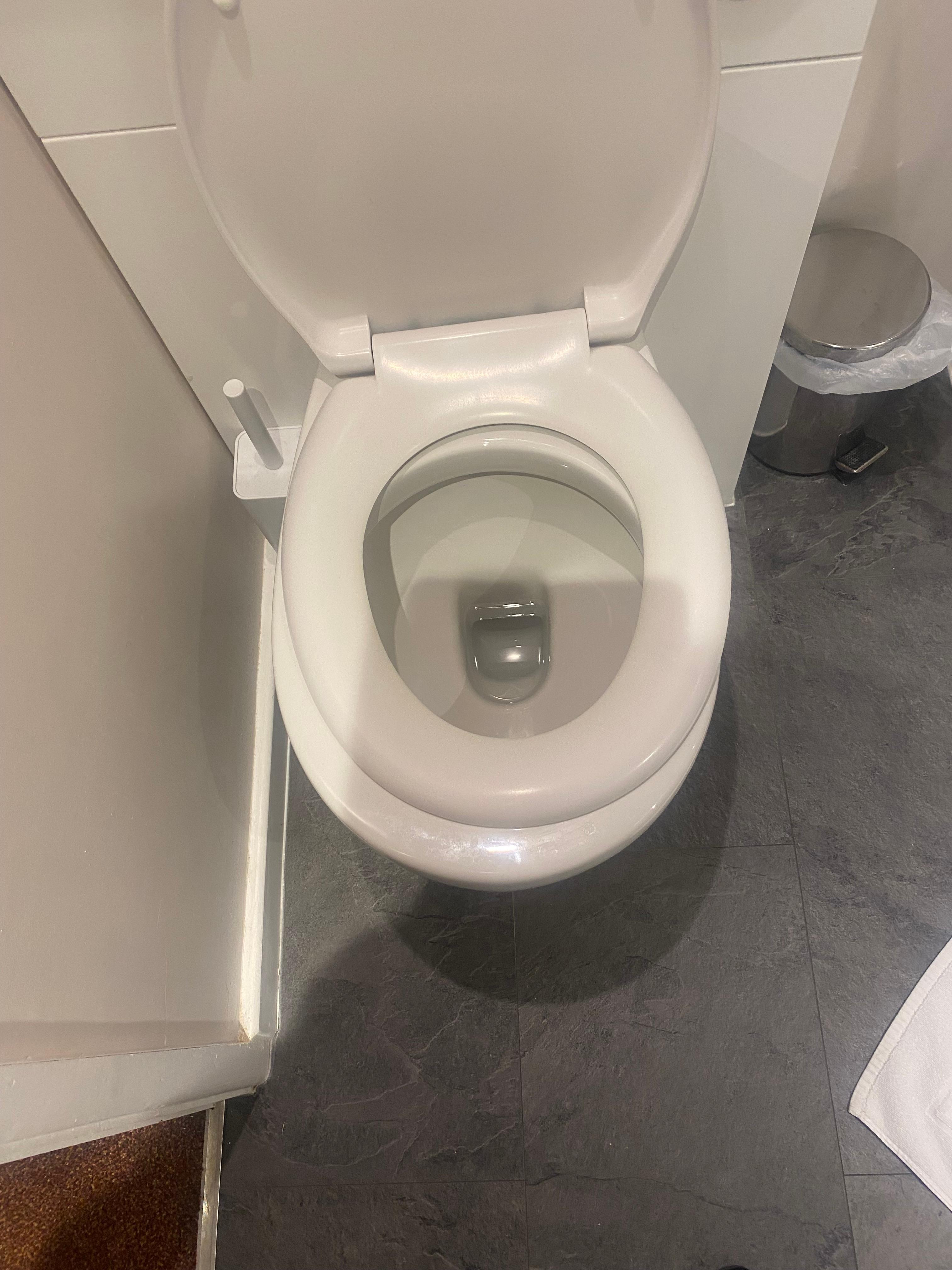 Toilet seat too small