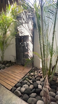 Outdoor bathrooms