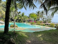Beautiful pool and garden