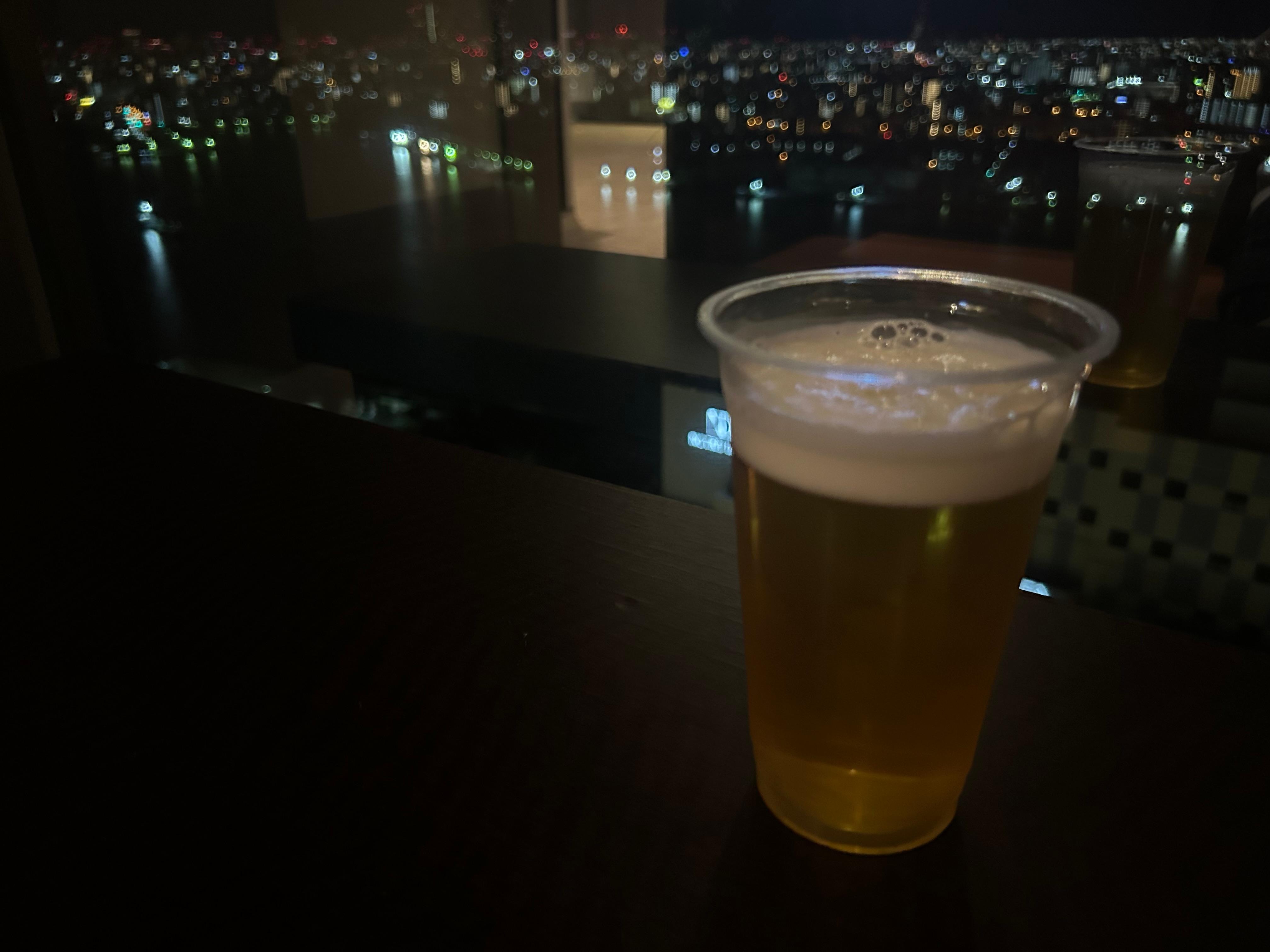 31樓溫泉附贈啤酒