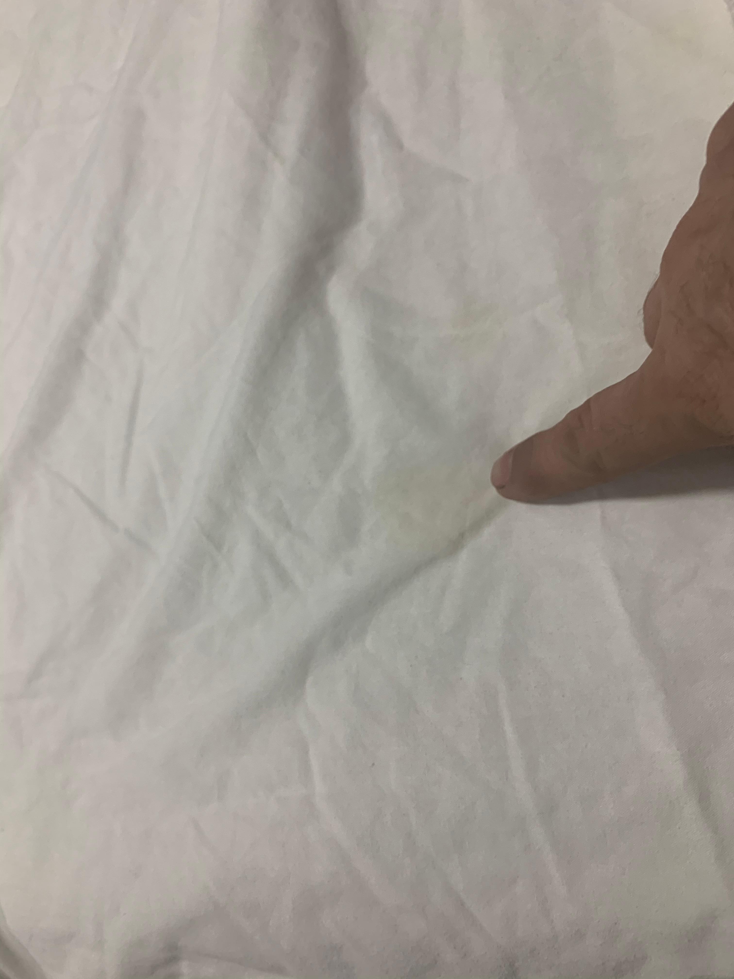 Stain on sheets