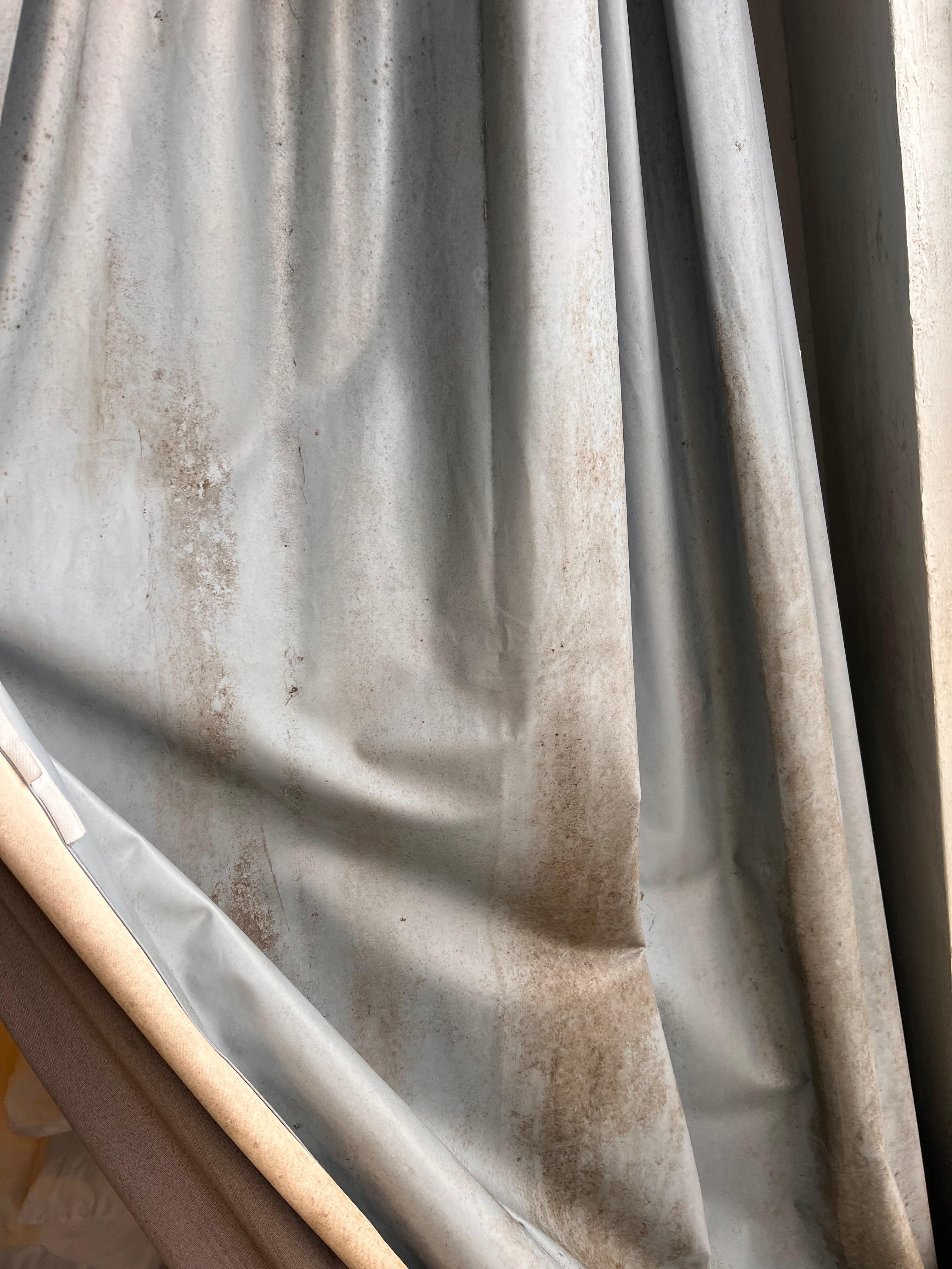 Mouldy curtains