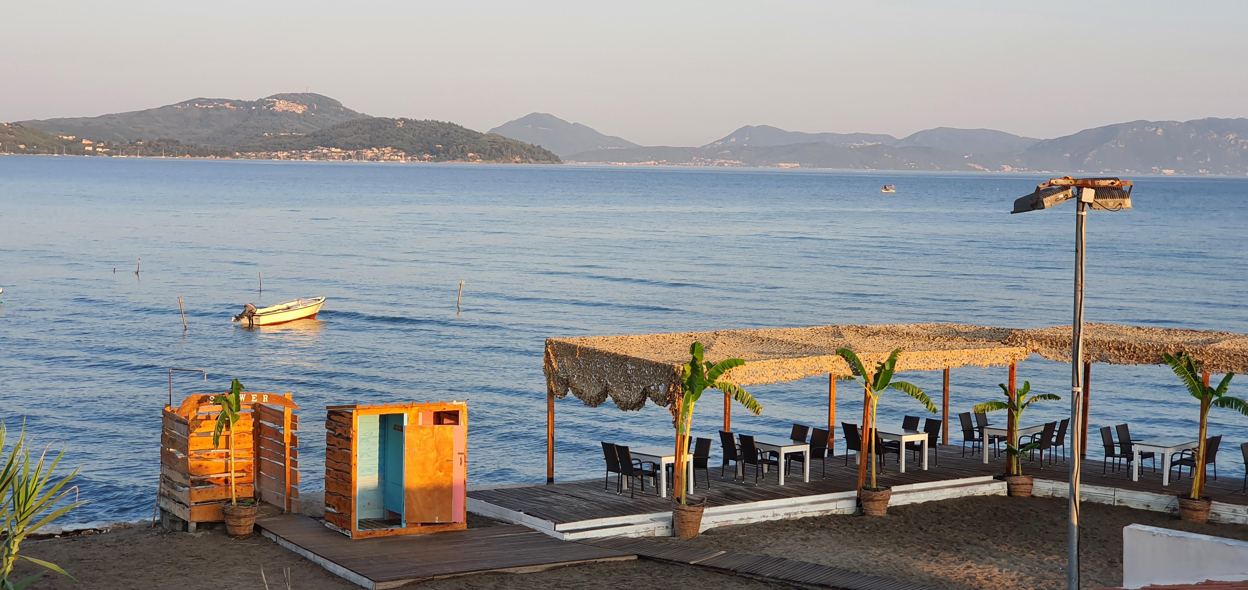 Restaurant on the beach