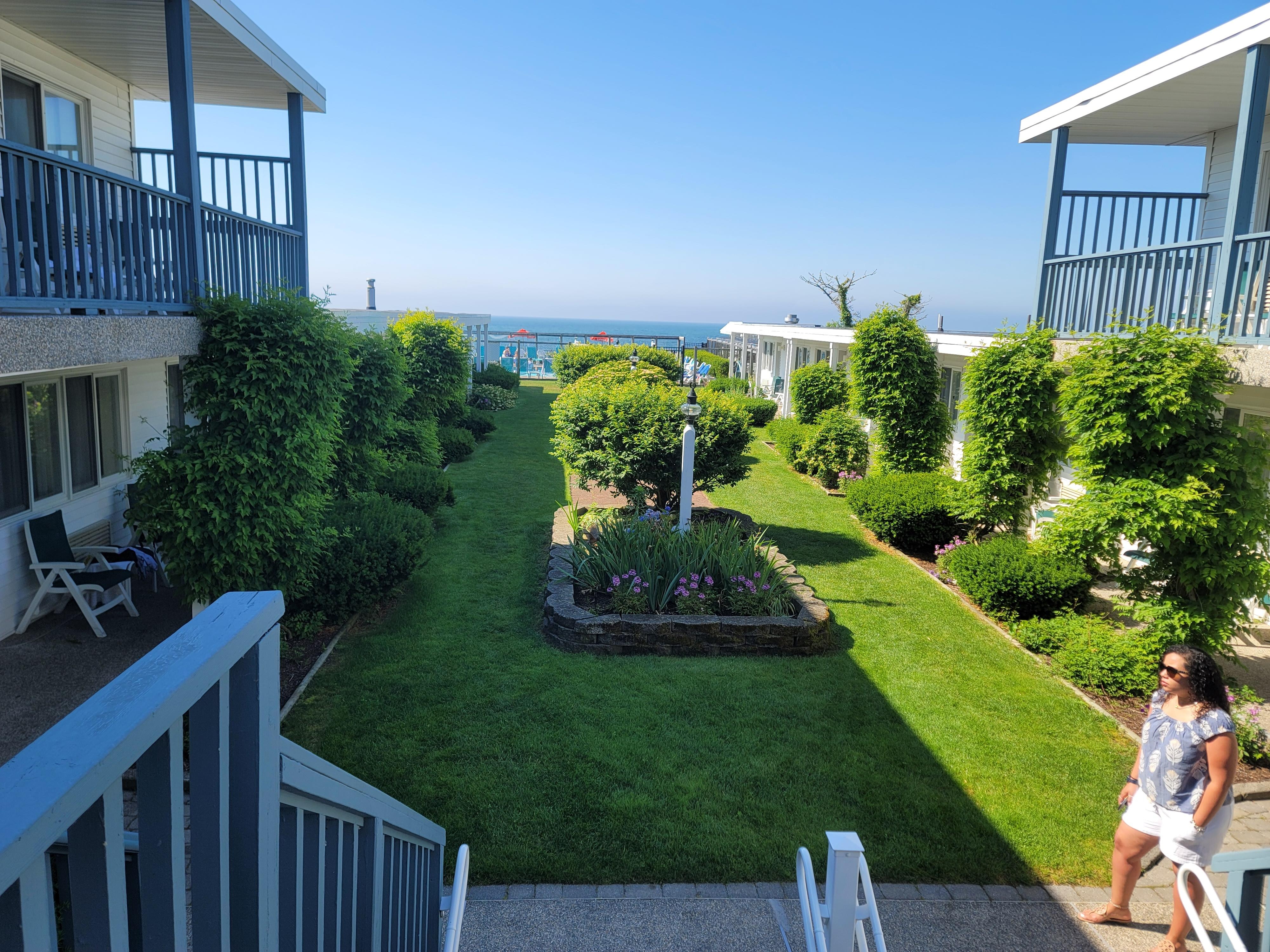 Court yard.
