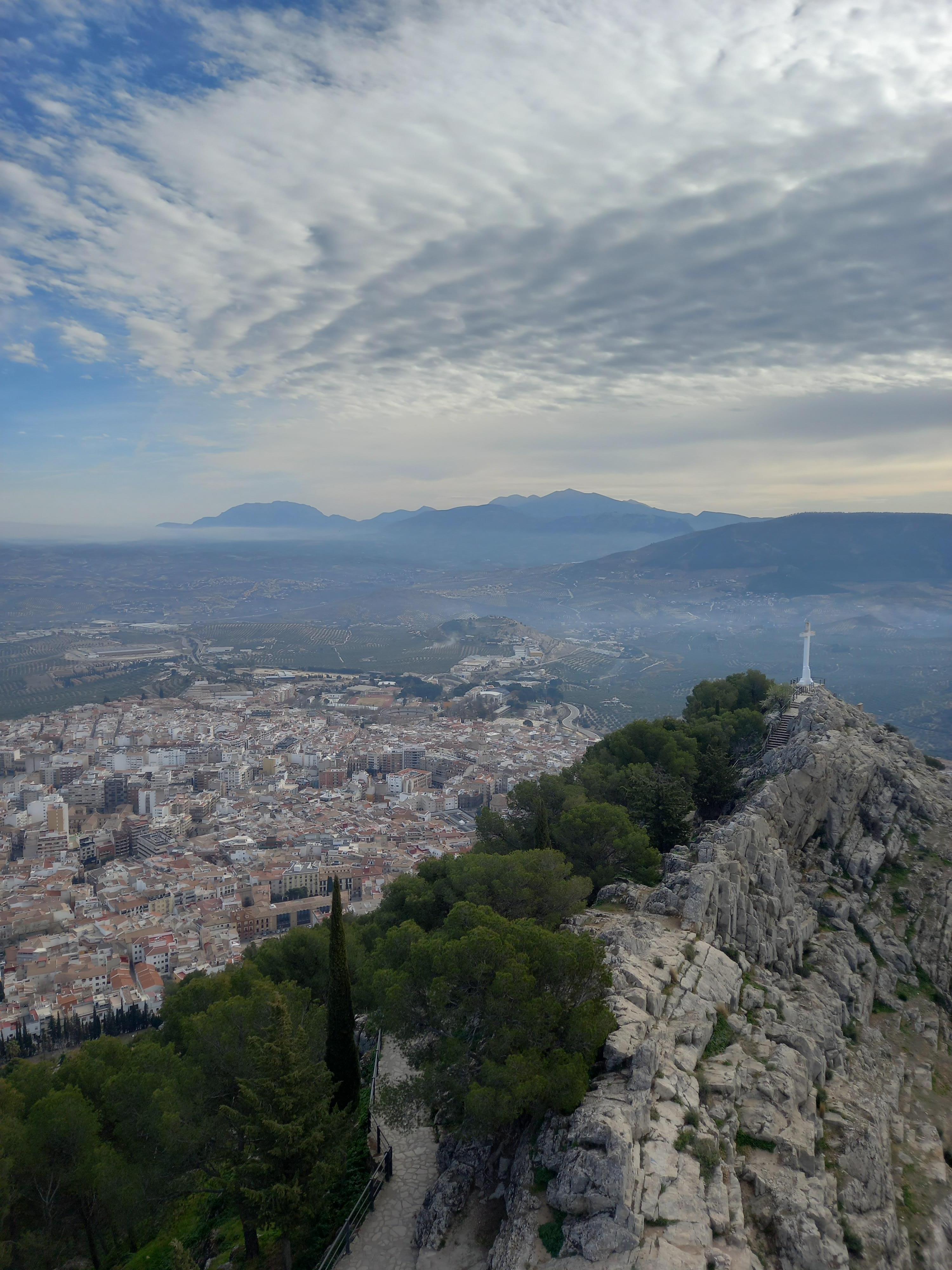 Vistas de Jaén desde el Parador Nacional