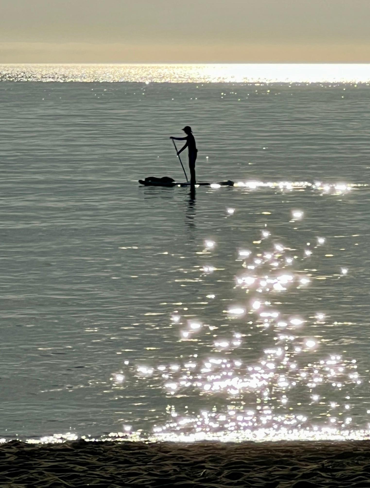 Morning on the Mediterranean. 