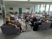 Drinks in the bar area.