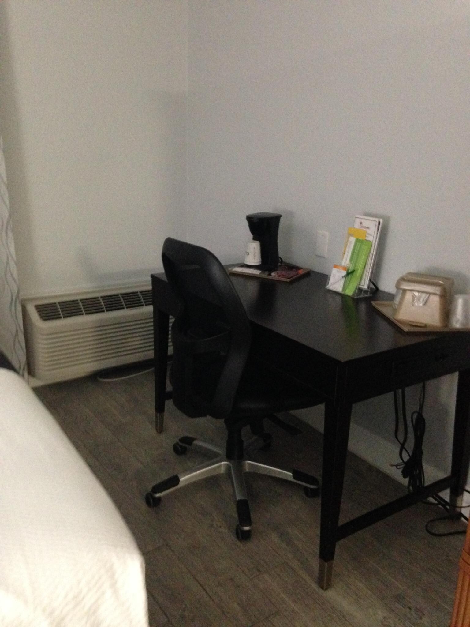 Desk area