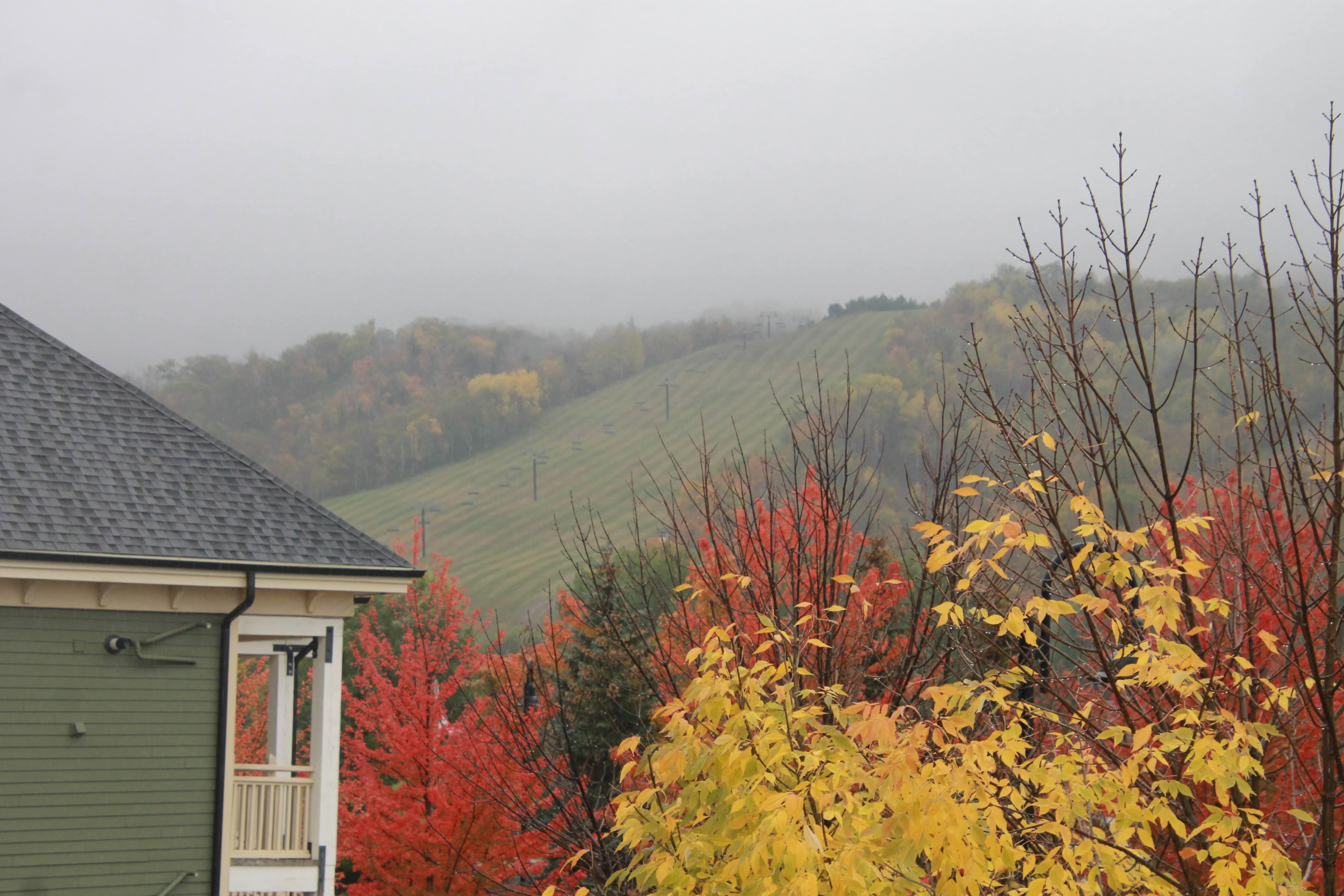 Vue du balcon avant