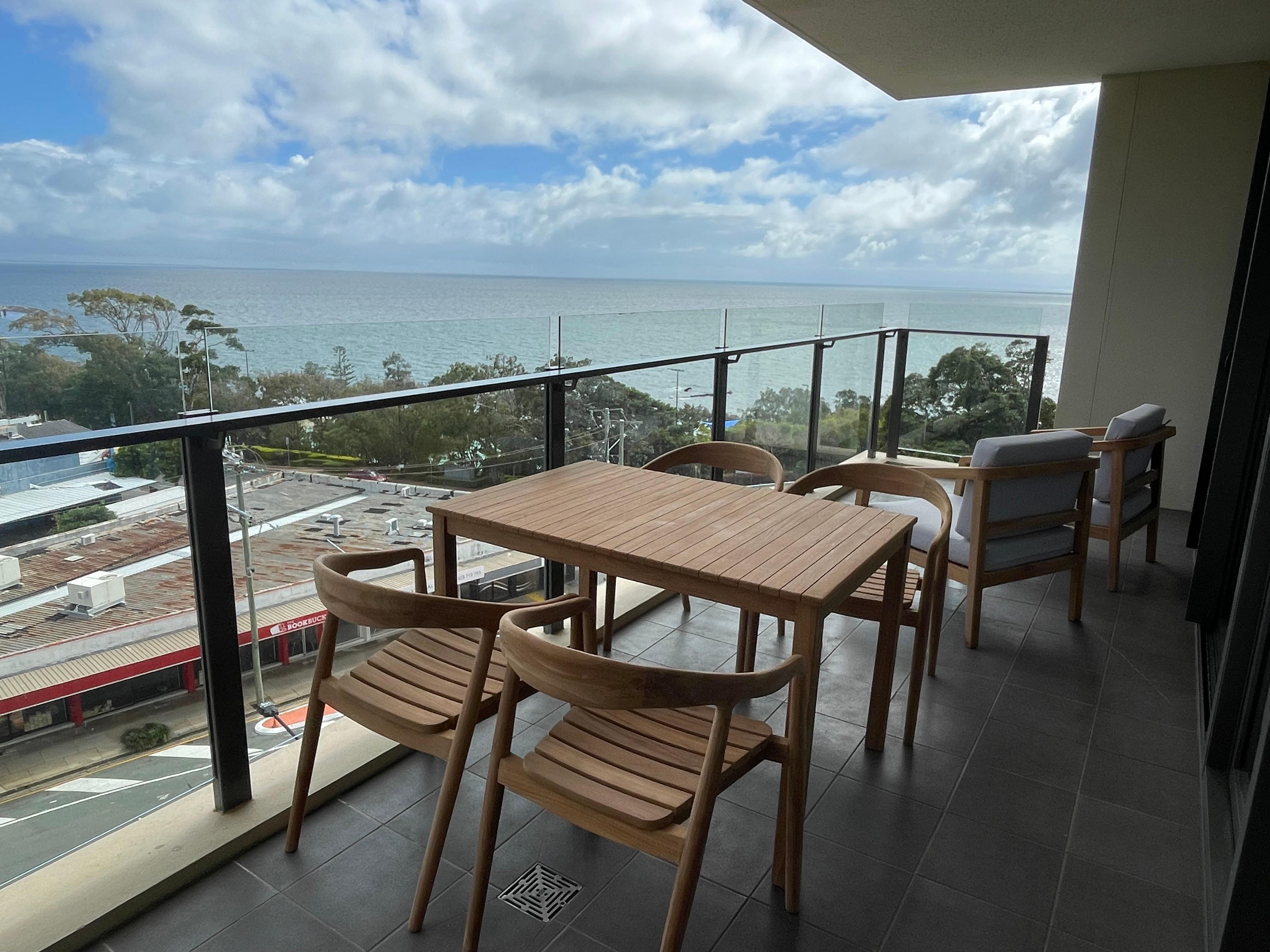 Nicely furnished balcony