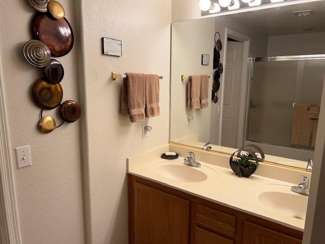 Large sink area to include a blow dryer.