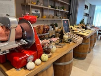 Del av frukostbuffé