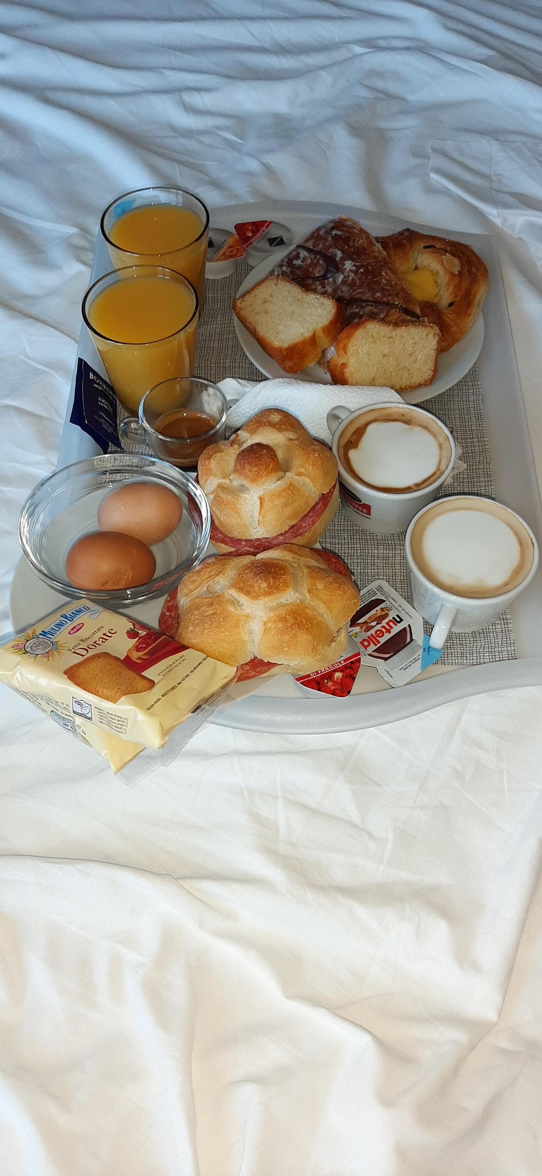 Colazione servita in camera
