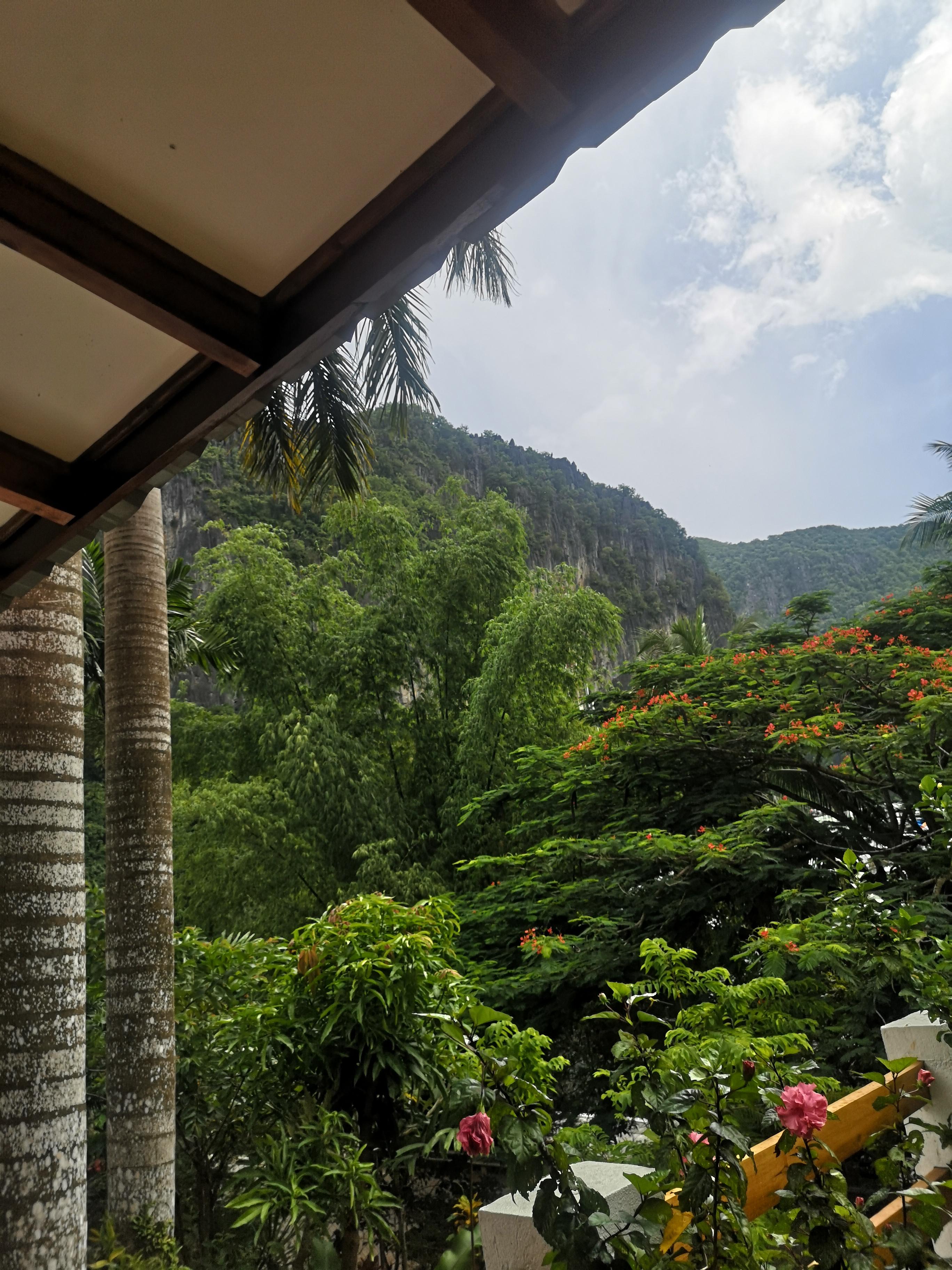 Vue du balcon de la chambre