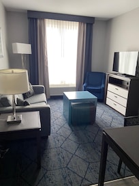 Sitting/dining area in hotel suite