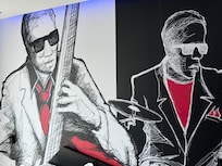 Wall behind headboard