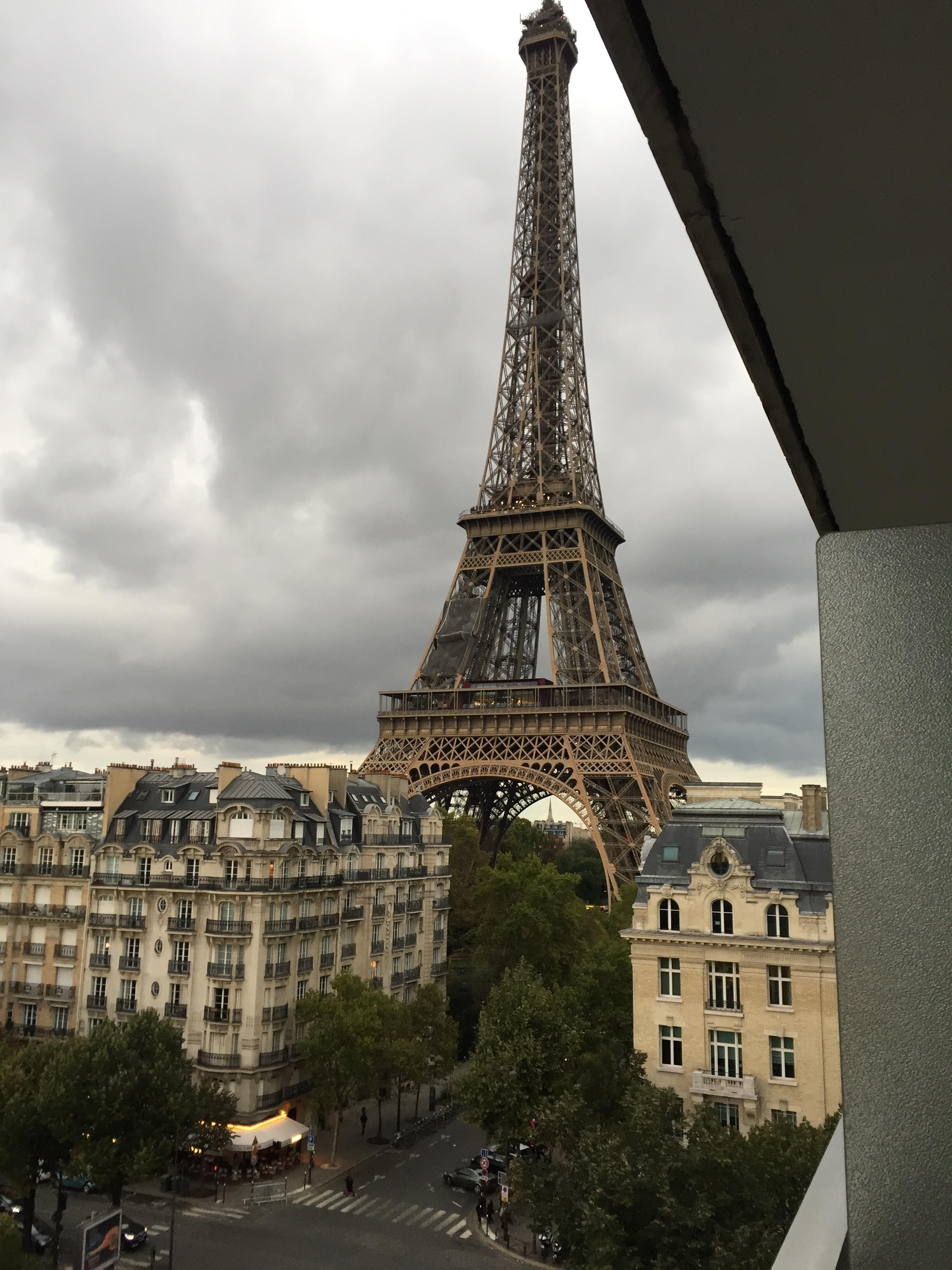 View from our balcony