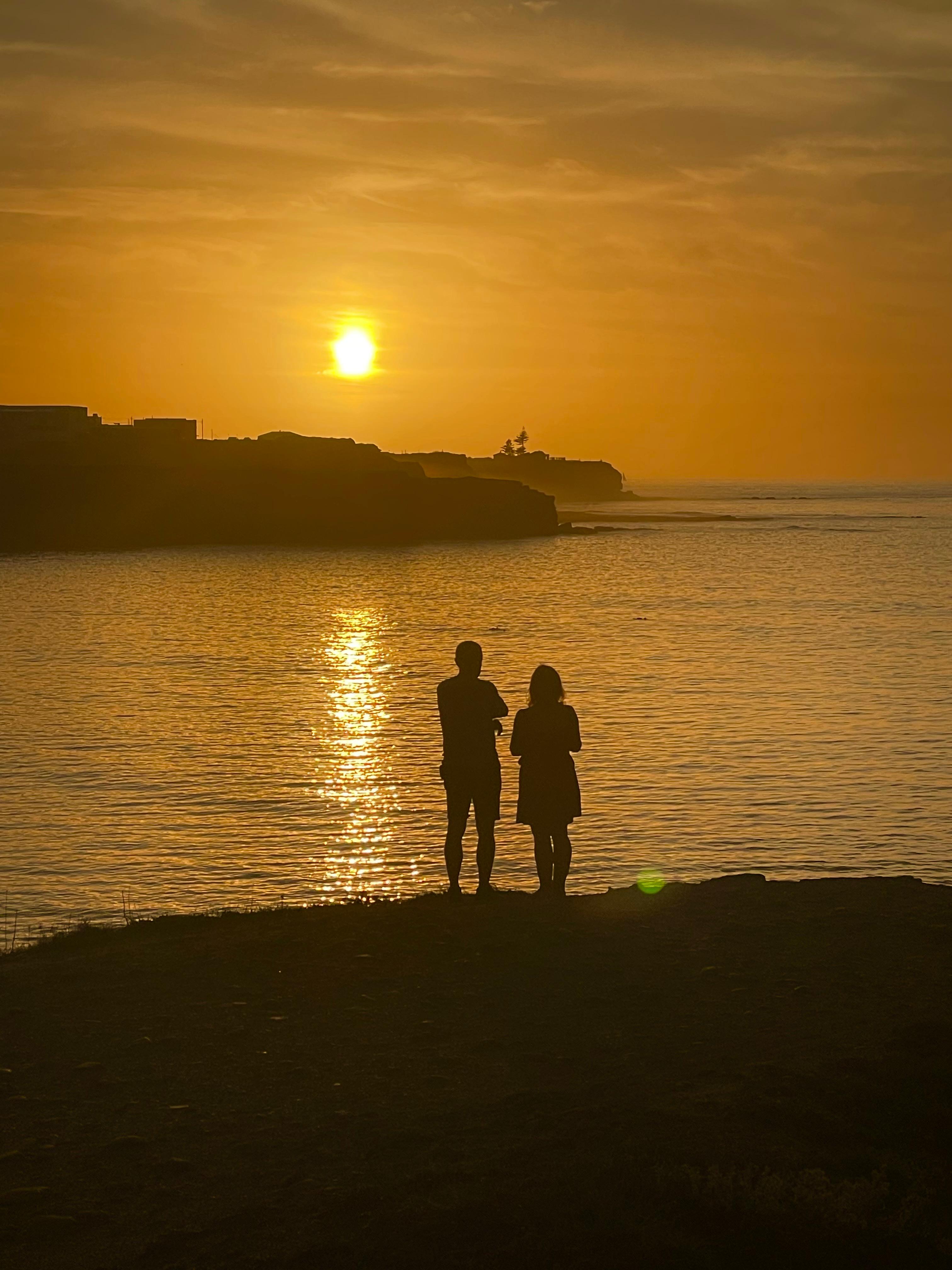 Sunset in Peniche