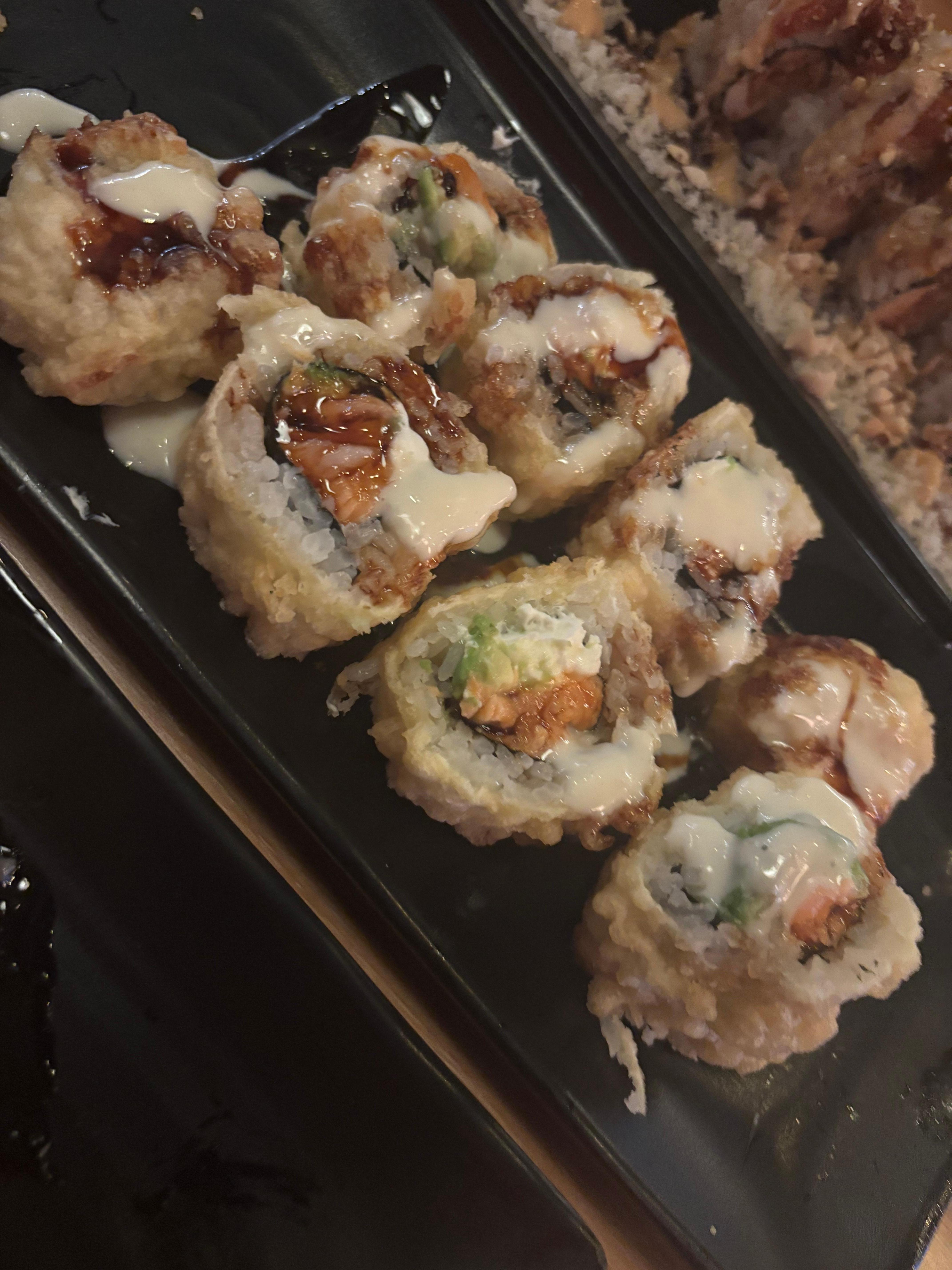 Crispy Philly roll sushi ichiban