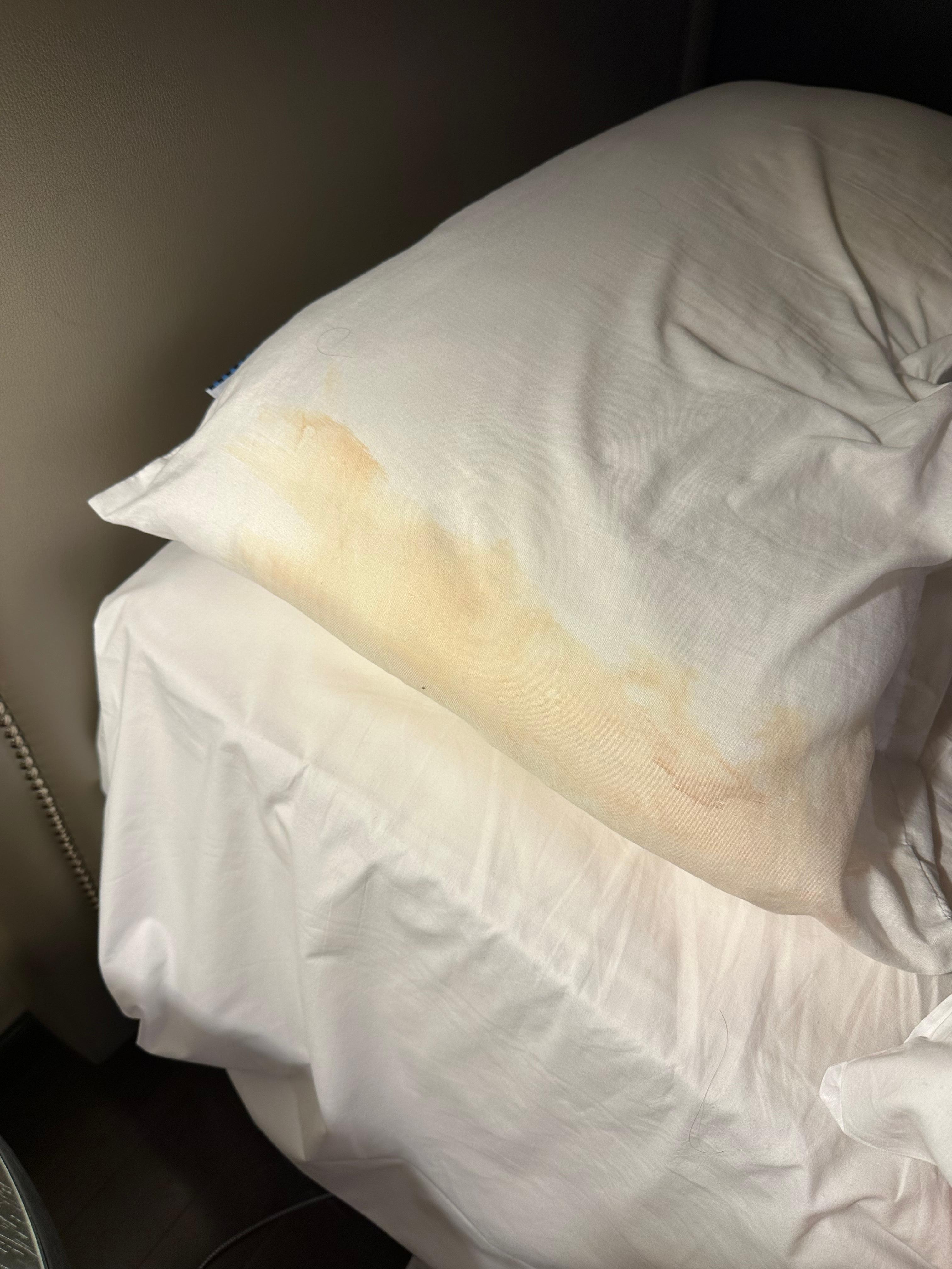 Esta es la almohada que nos proporcionaron