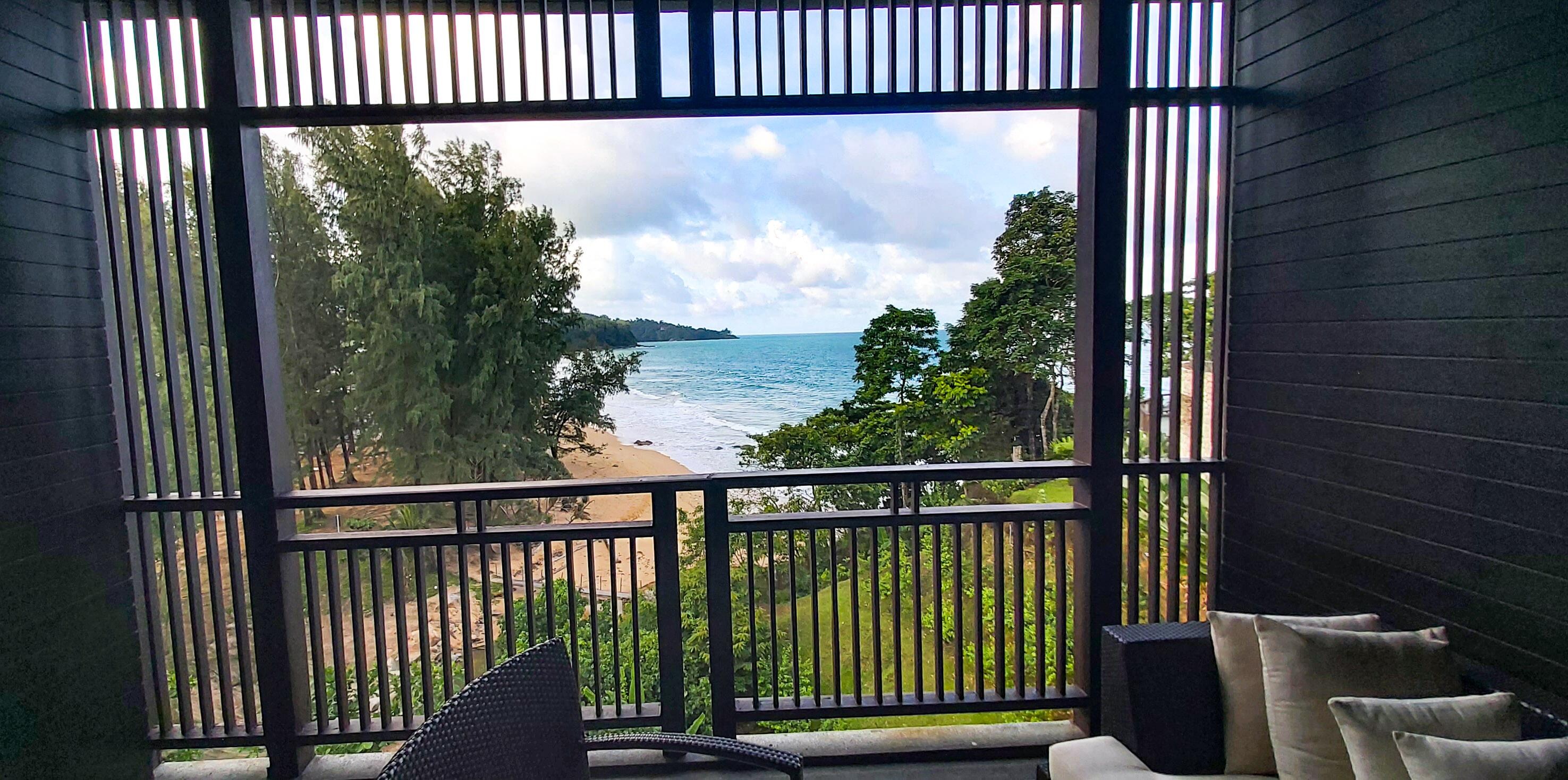 View from balcony