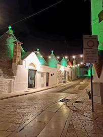 La nuit joli éclairage