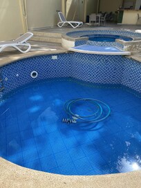 The pool midday