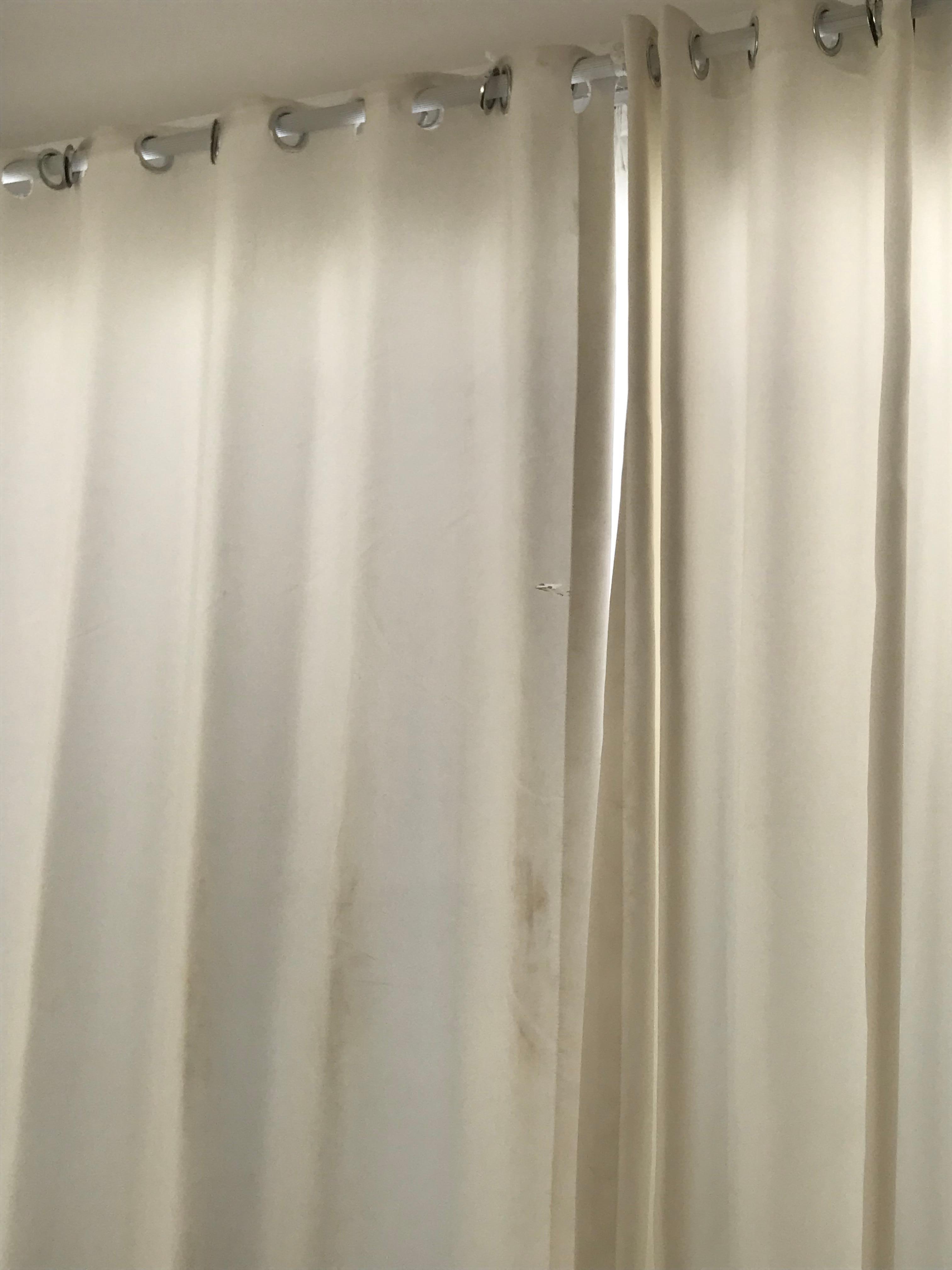 Stained curtains 