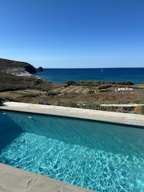 Private pool and view