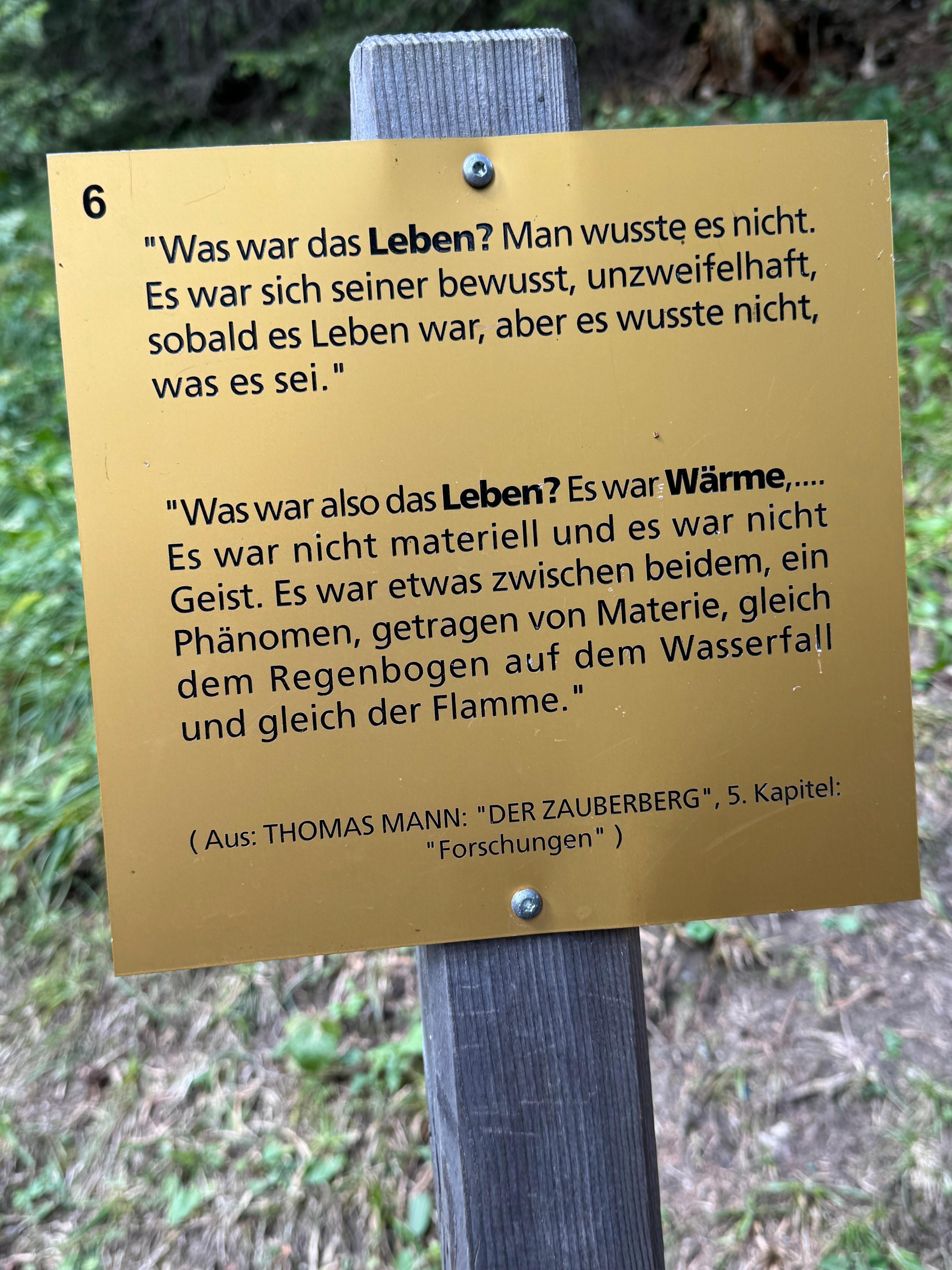 Thomas Mann Weg