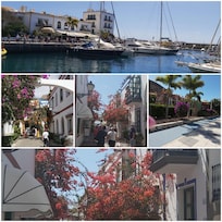 Utsikt från balkongen.