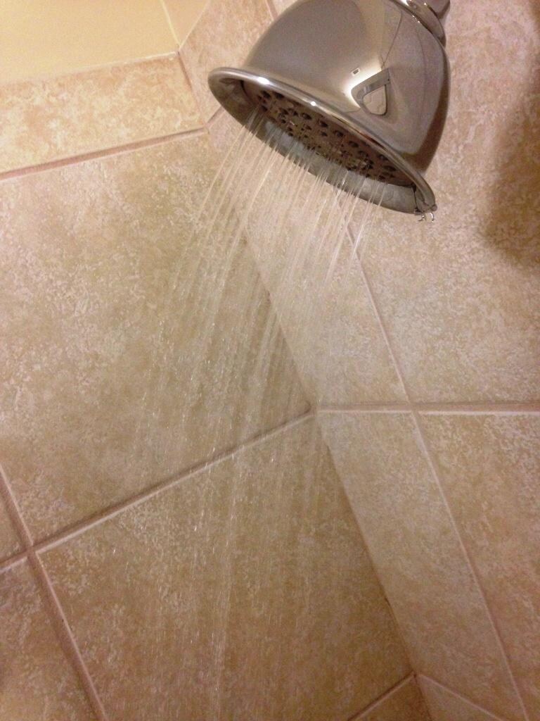 No water pressure!