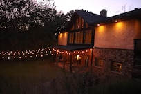 Back yard at the inn.