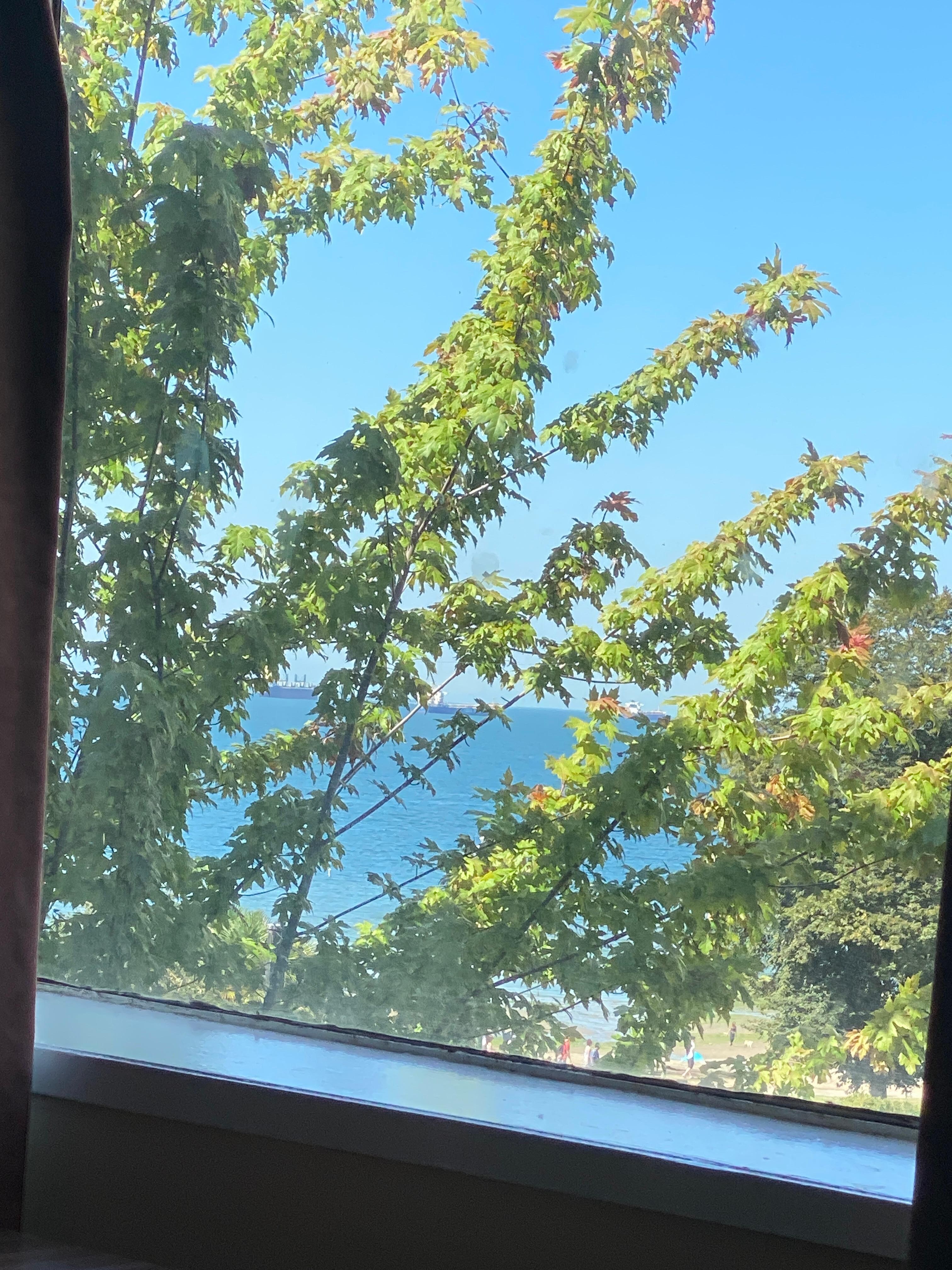 Muy buenas vistas desde nuestra habitación