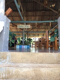 Frukost restaurangen