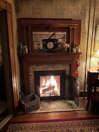Fireplace in Room 3
