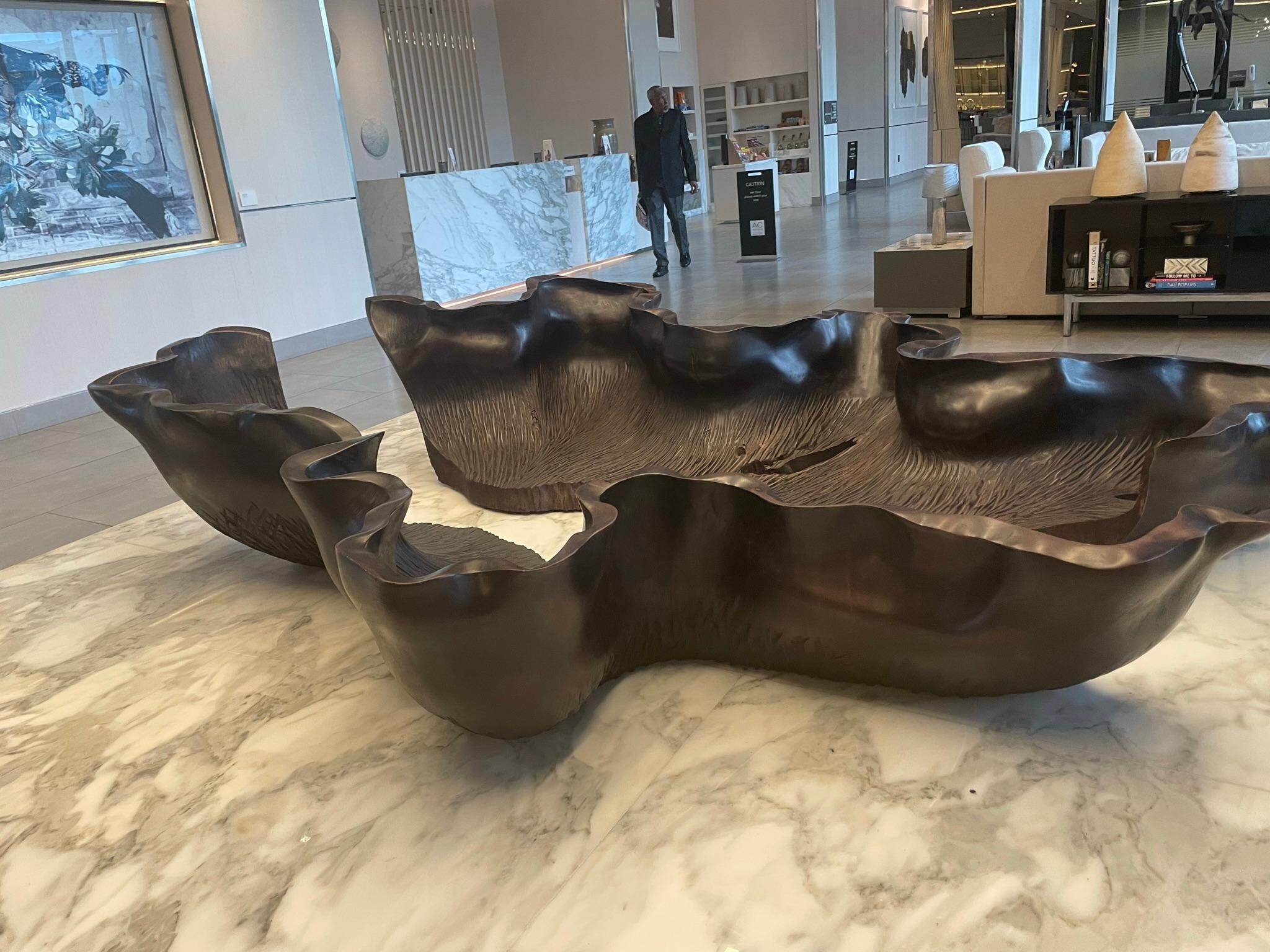 Art in the lobby