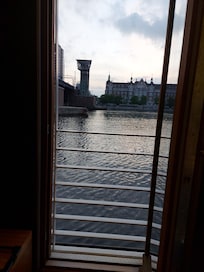 Utsikt från rummet.