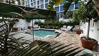 Piscine plus pour se tremper que nager !
