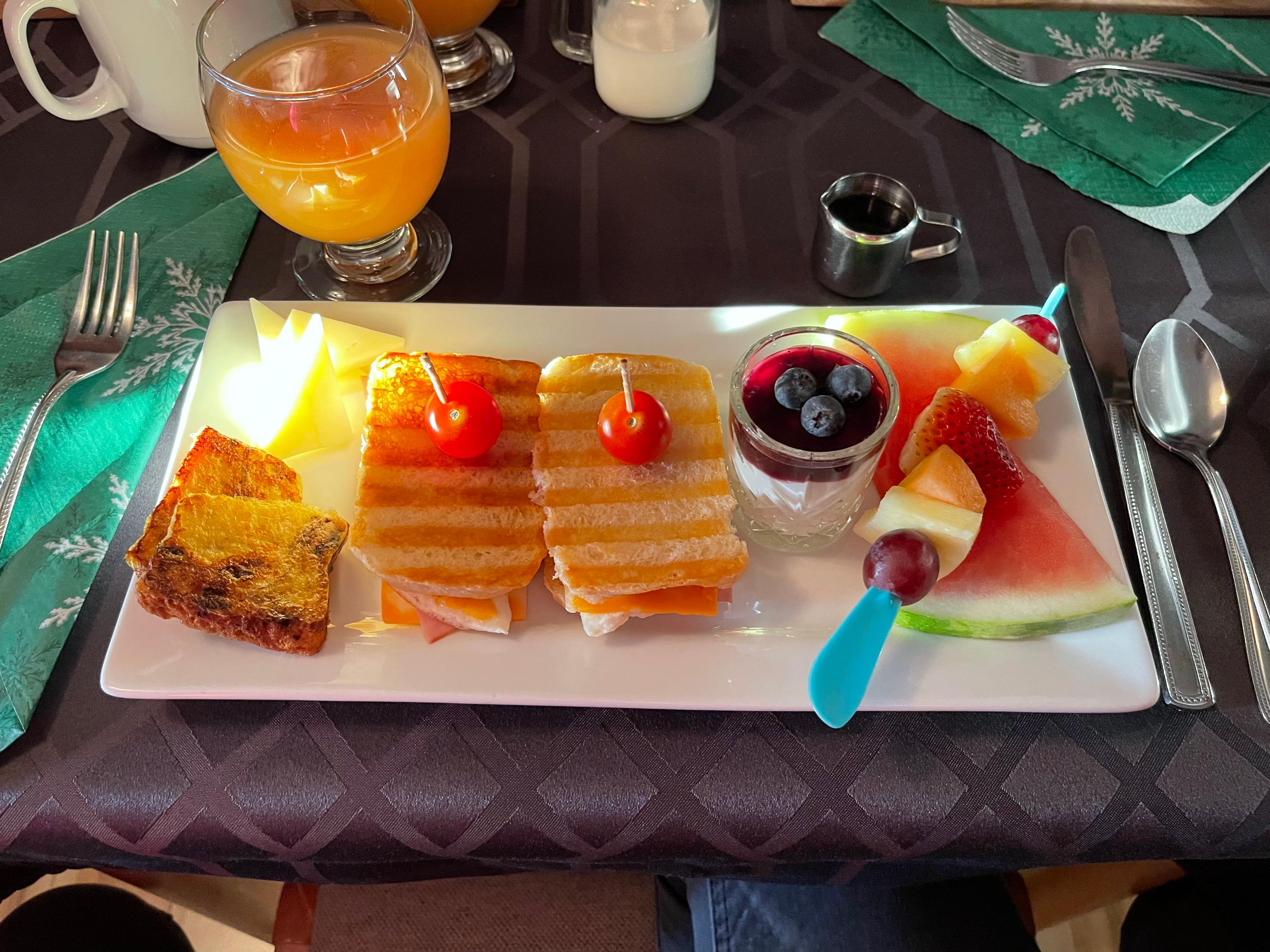 Breakfast every day are different