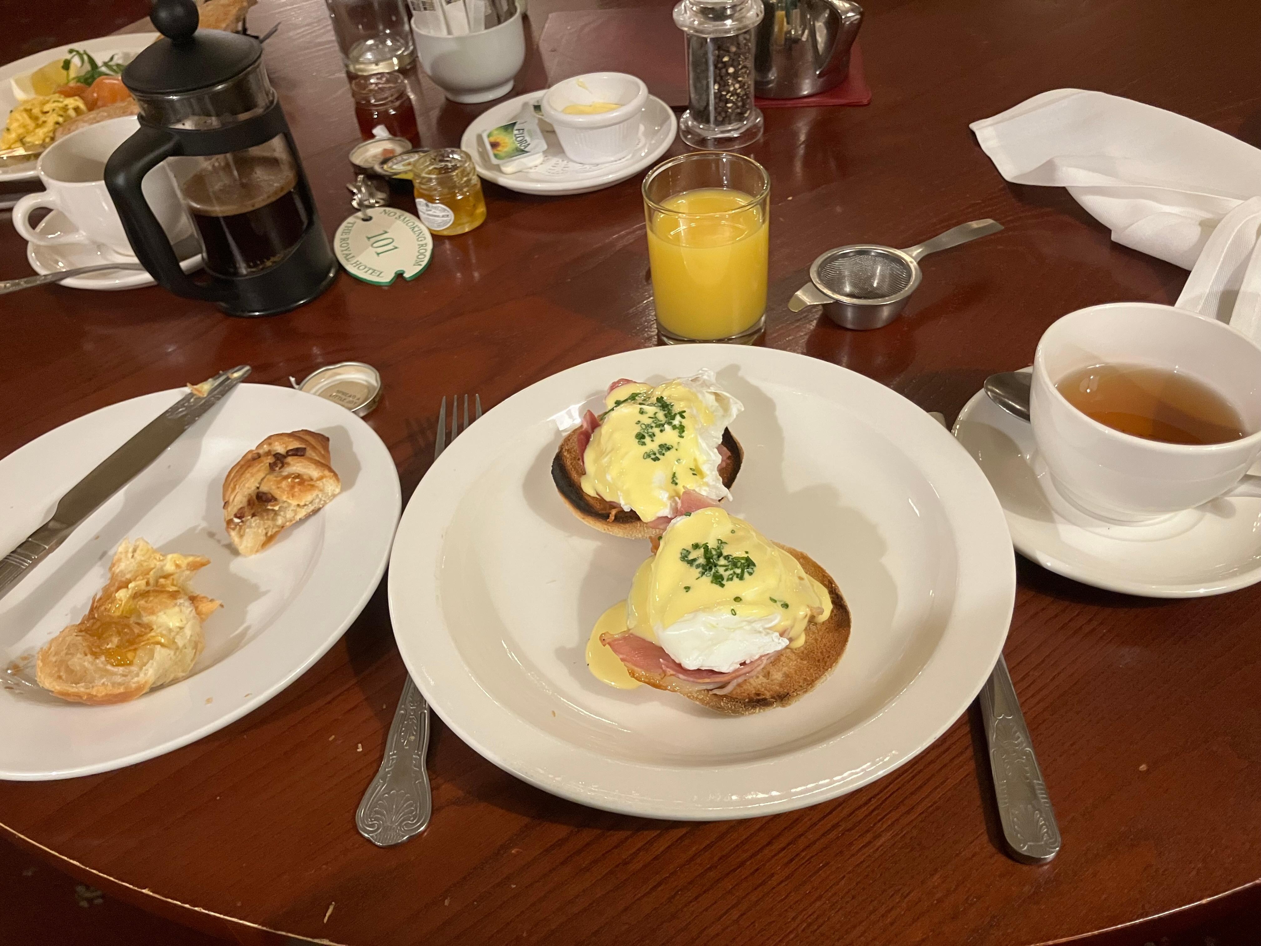Frukost
Egg Benedict