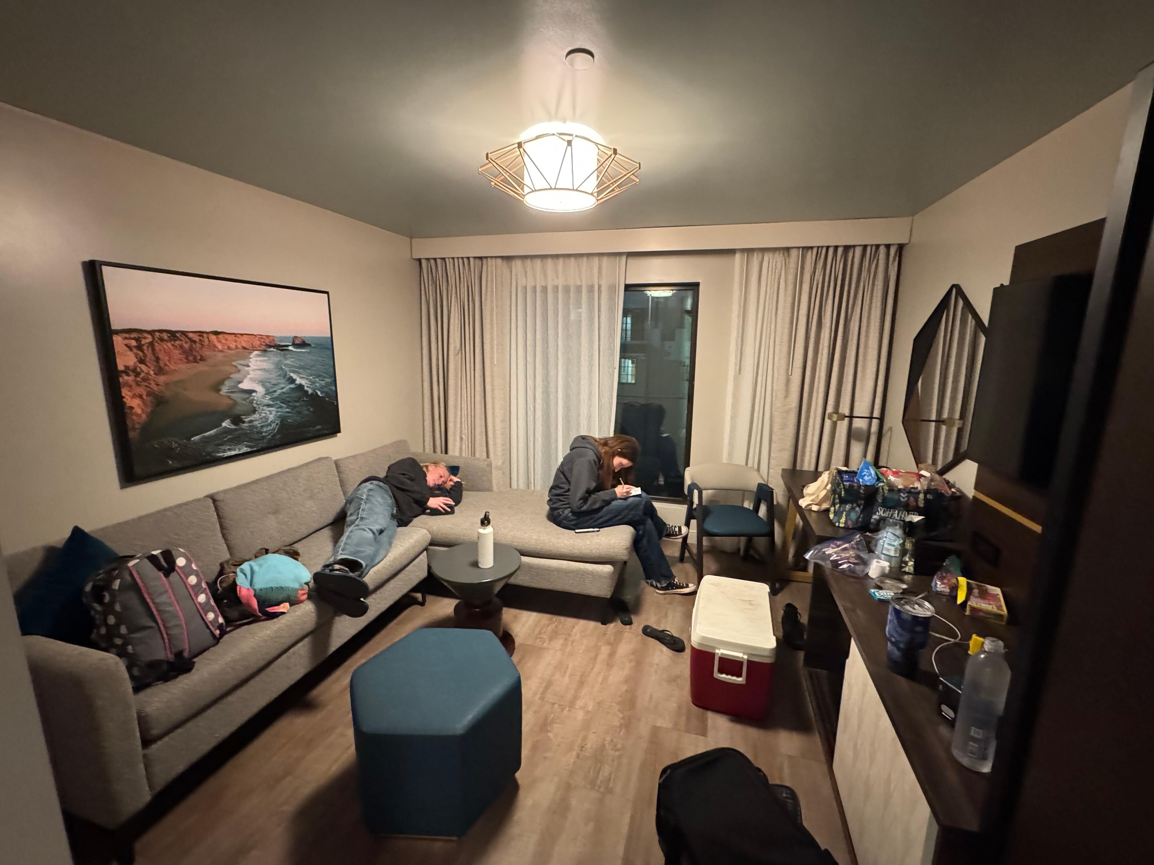 Living room area