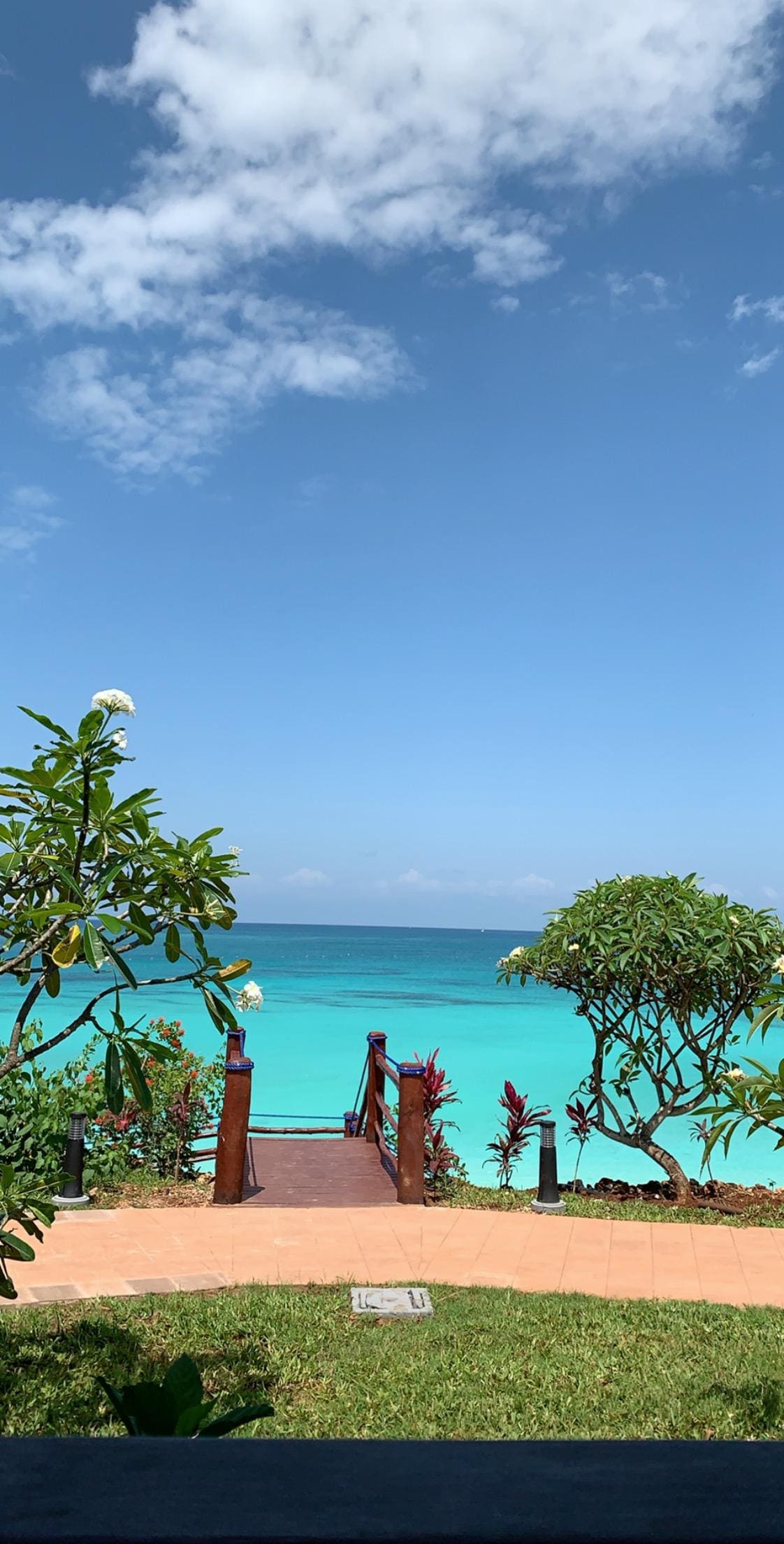 Utsikten ved måltidene. 