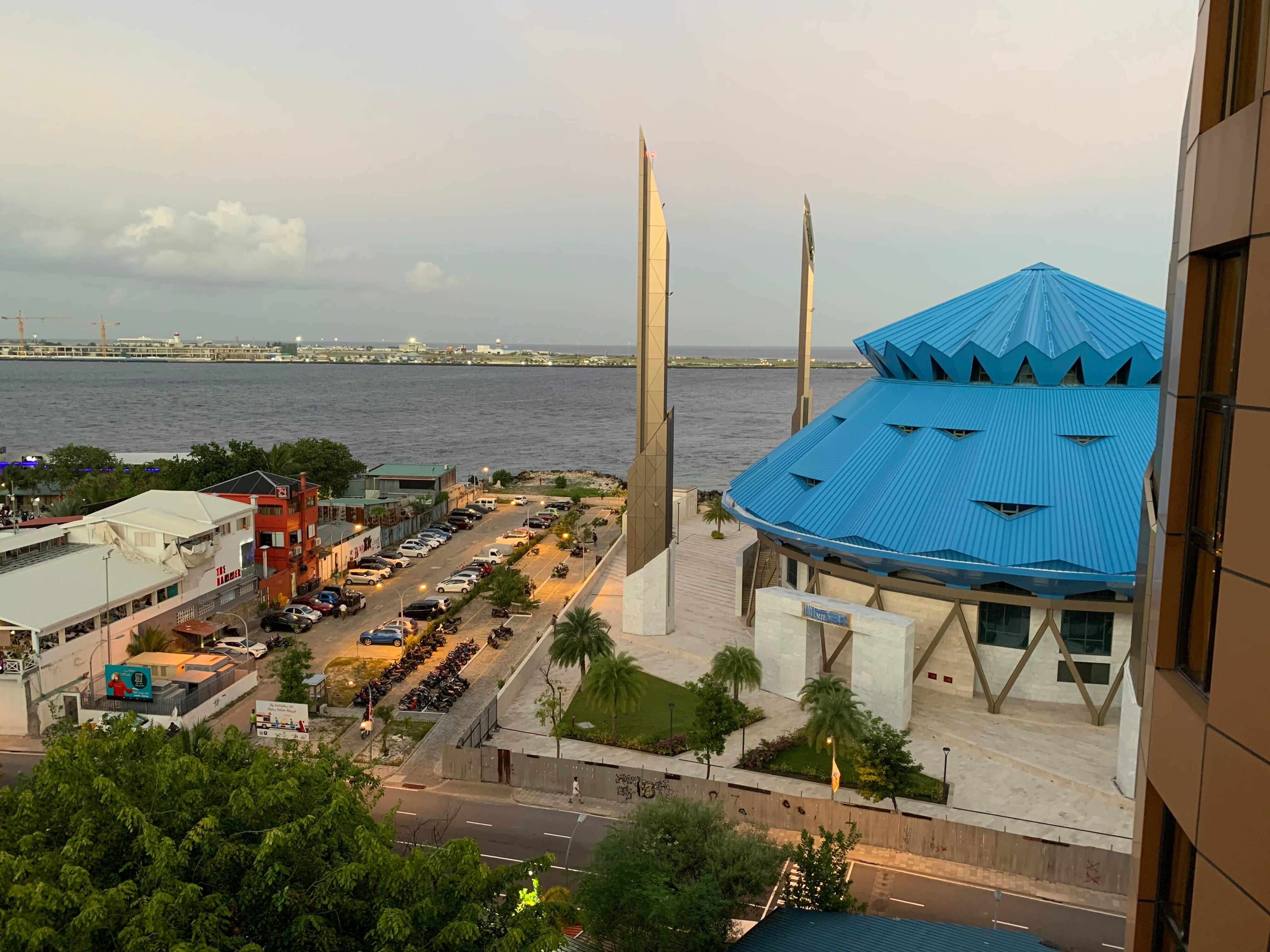 View from deluxe seaview room