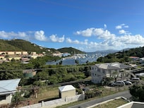 View from the balcony while eating breakfast.